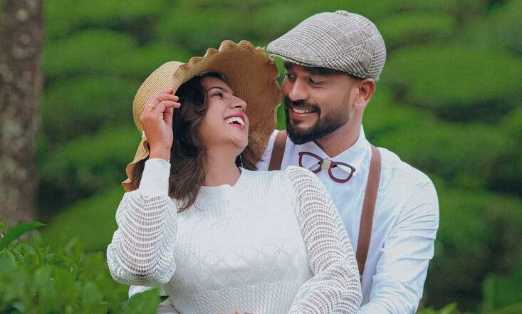 Couple photoshoot in Coffee plantation